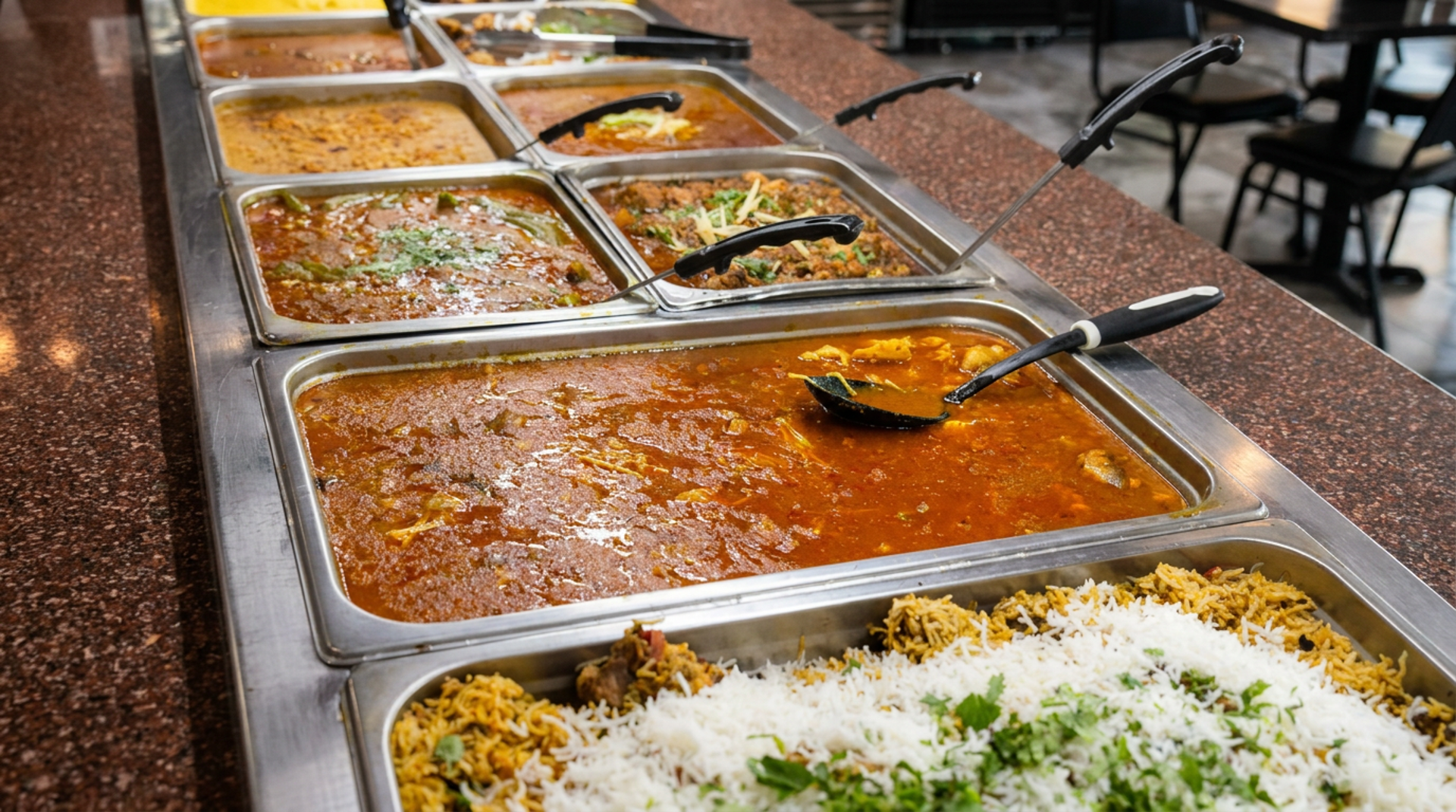 The buffet and beyond