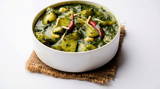 Aloo Palak.