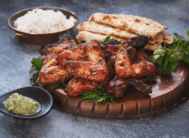 Tandoori Wings.