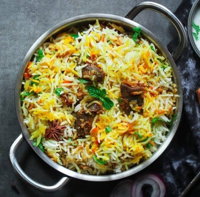Beef Biryani.