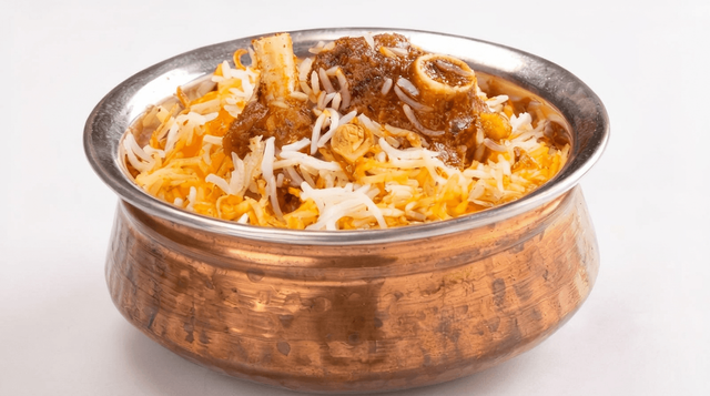 Goat Biryani.