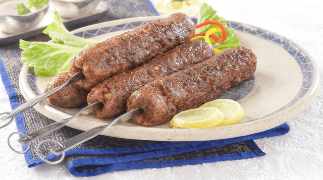 Beef Seekh Kabab.